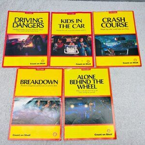 EVUC Vintage 2000's Shell Oil Car Safety Brochure Series (5), Tips/Guidance
